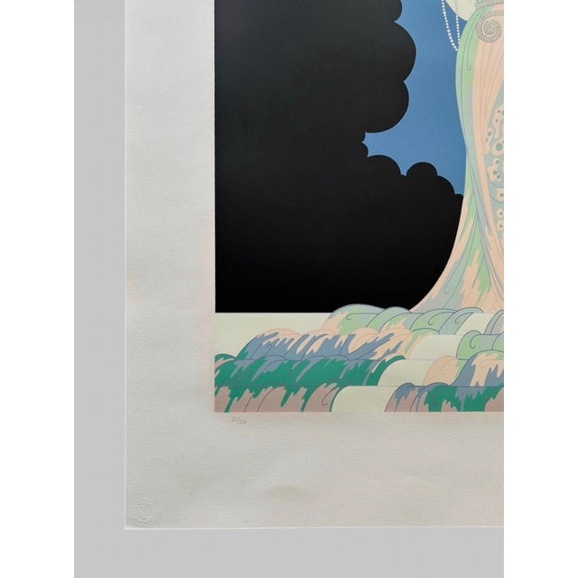 Erté, Fantasia, 1982, Screenprint For Sale - Image 6 of 11