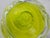 Modern Chartreuse Art Glass Bowl by Merilee Moore For Sale - Image 10 of 10