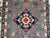 Textile Charcoal Gray, Cream and Red Kazak Wool Runner Rug, 2'8" X 9'6" For Sale - Image 7 of 17