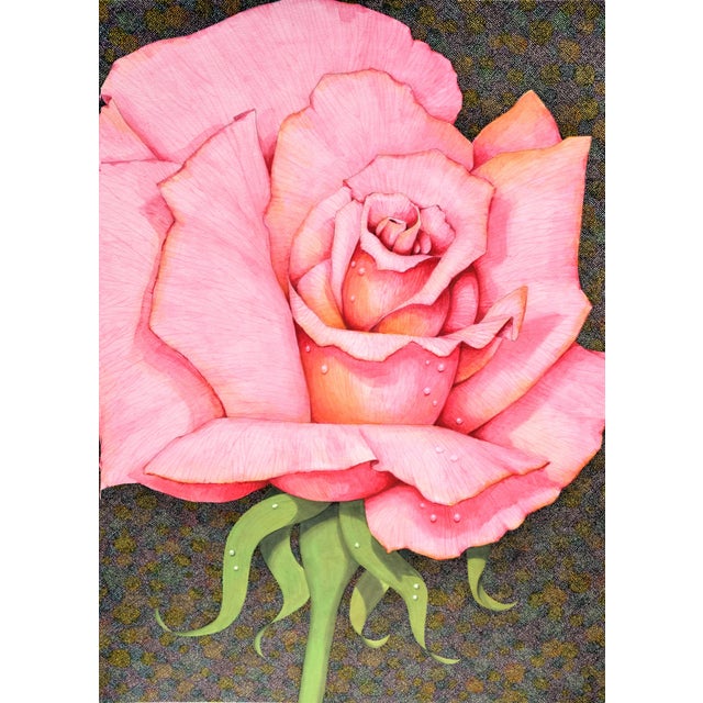 Illustration Vintage Rose Illustration -- "Georgia on My Mind" by Ben Black For Sale - Image 3 of 5