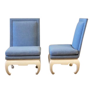 James Mont Style Chairs- a Pair For Sale
