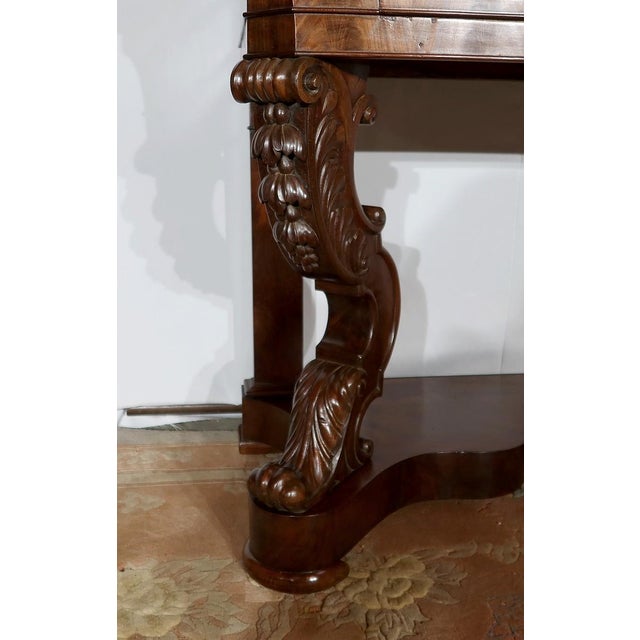 Writing Dresser or Desk in Mahogany, Early 19th Century For Sale - Image 17 of 18