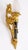 Goldenrod Antique Rococo Revival Ormolu and Glass Wall Lights, 1890s, Set of 2 For Sale - Image 8 of 10