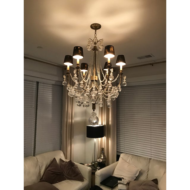 Modern 1990s John Richard Bronze Chandelier For Sale - Image 3 of 5