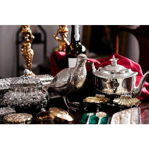 Antique Georgian Rococo Style Silver Scallop Shells by Edward Farrell, 1830, Set of 2 For Sale - Image 10 of 18