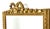 Mid-Century Modern Vintage French Rectangular Giltwood Bow & Ribbon Mirror For Sale - Image 3 of 6