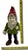 Hard to Find Unusual Model Antique American Cast Iron Figurative Standing Gnome Doorstop - Circa 1920s For Sale - Image 18 of 18
