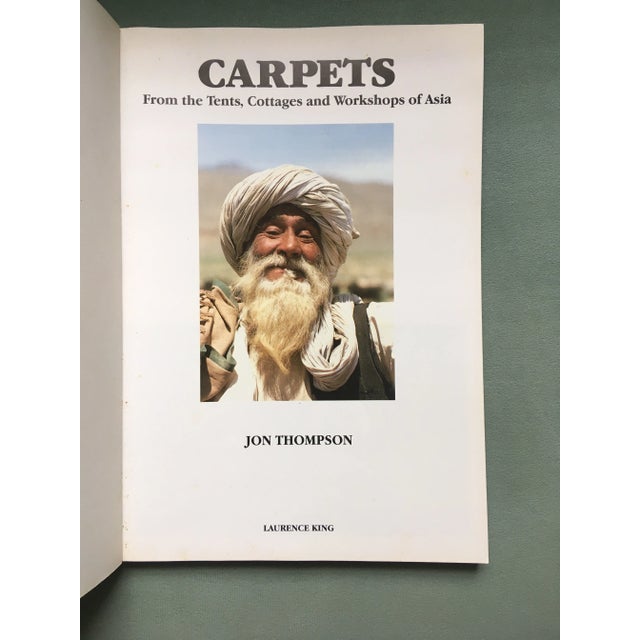 1980s Carpets: From the Tents, Cottages and Workshops of Asia by John Thompson Paperback Book For Sale - Image 4 of 9
