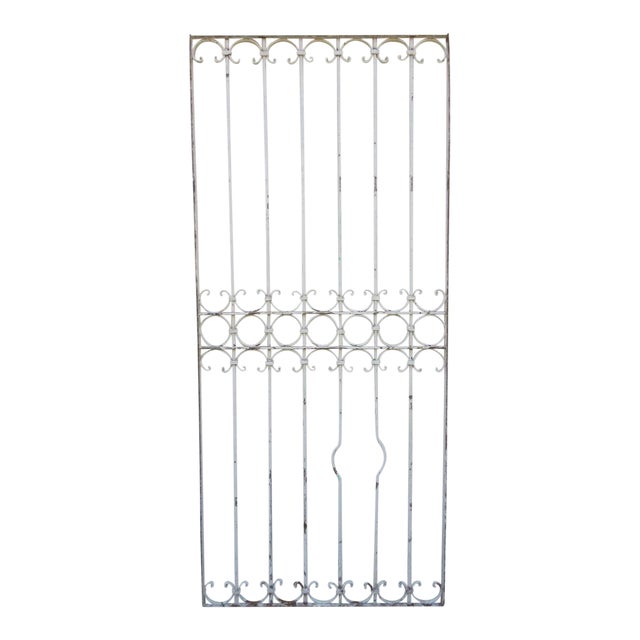 Antique Victorian Iron Door For Sale