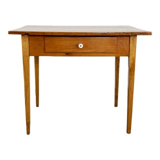 Vintage Primitive Farmhouse Table or Writing Desk For Sale