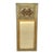 18th Century Antique French Trumeau Mirror in Gilt Wood, Neoclassical For Sale