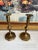 Mid-Century Modern 1970s Pair of Brass Candlestick Holders For Sale - Image 3 of 3
