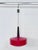 Glass Vintage Murano Pendant Lamp in Red, 1970 For Sale - Image 7 of 8