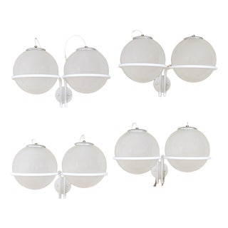 Mod. 239/2 Wall Lamps by Gino Sarfatti for Arteluce, 1970s, Set of 4 For Sale