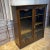 1900 - 1909 Slim Edwardian Mahogany Display Cabinet For Sale - Image 5 of 8