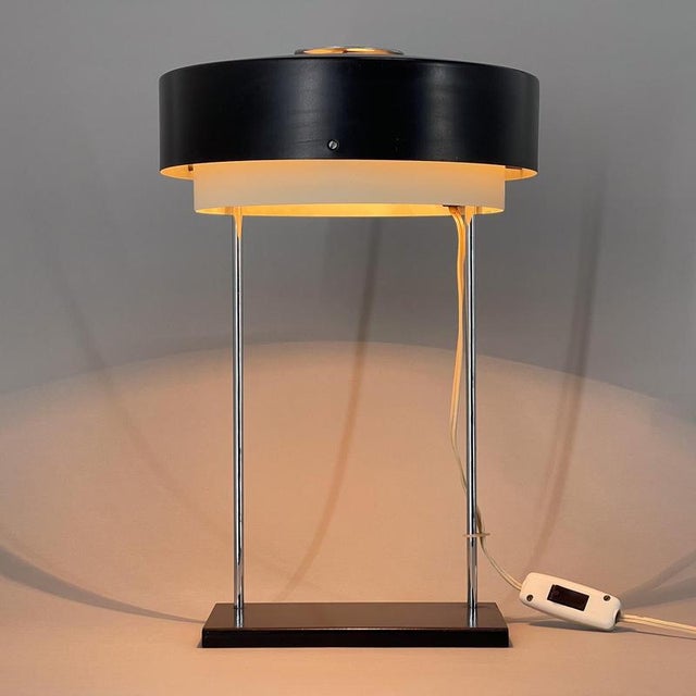 Mid-Century Table Lamp attributed to Josef Hůrka for Napako, 1970s For Sale - Image 9 of 12
