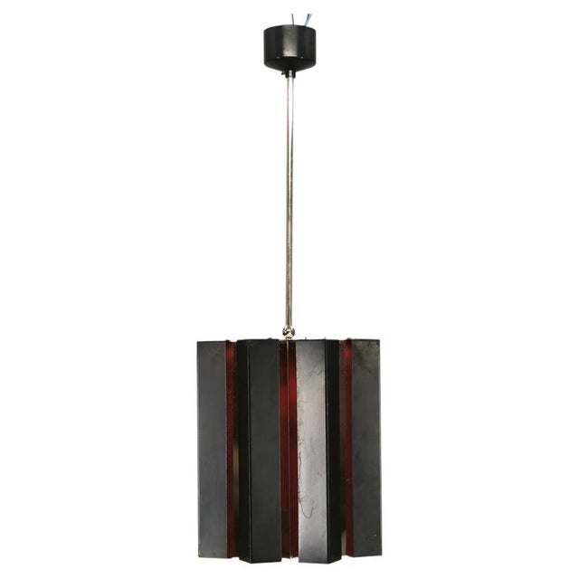 Vintage Space Age Pendant Light by Napako, Czechoslovakia, 1960s For Sale - Image 15 of 15