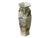 Chinese Scenery Graphic Hexagonal White Porcelain Art Vase For Sale - Image 4 of 15