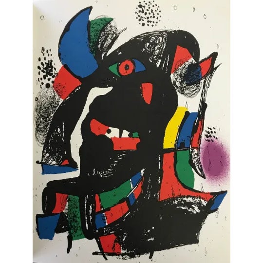 Artist: Joan Miro Country: Spain Title: Untitled v4-2 Medium: Original Lithograph Marks: Not signed not numbered Size:...