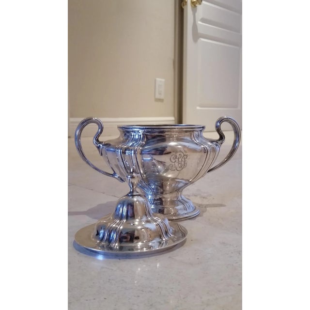 1910s Wallace & Sons Sterling Silver Tea Set of 3 For Sale - Image 9 of 11