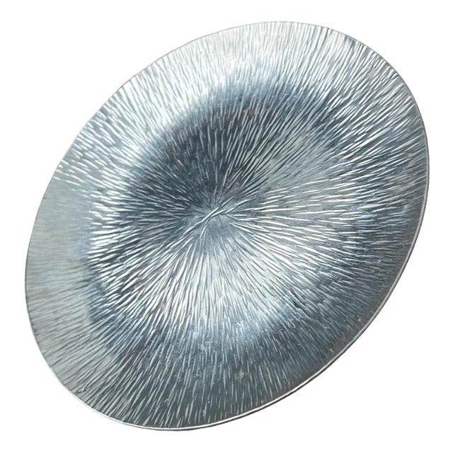 Vintage Swedish Metal Plate from Svensk Tenn For Sale