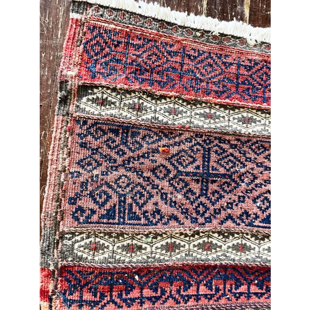 This Rug is in excellent condition, cleaned and no stained, the ends and bindings of the rug are intact as original and...