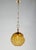 Metal Chandelier in Faceted Amber Glass from Targetti Sankey, Italy, 1980 For Sale - Image 7 of 15