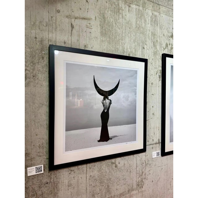 "Moon Birth" (FRAMED) Photography 24" x 24" in Ed. 5/15 by Olha Stepanian Printed on Epson Professional Paper Signed and...