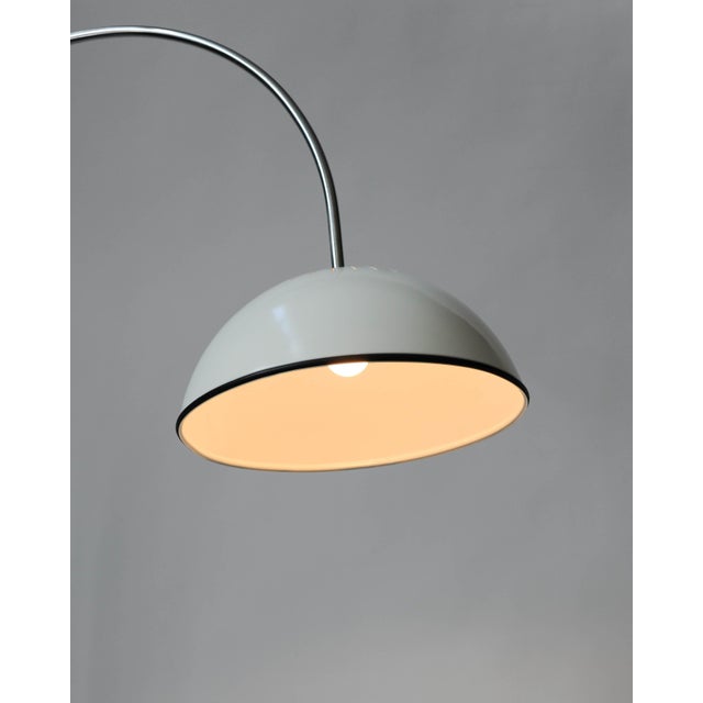 Mid-Century Modern Italian Arc Floor Lamp, 1970s For Sale - Image 6 of 7