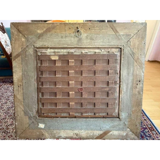 Adolphe François Monfallet, Genre Scene, 1853, Oil on Canvas, Framed For Sale - Image 18 of 18