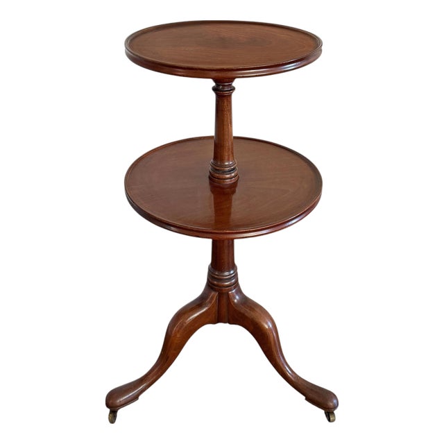 18th Century English Dumbwaiter For Sale