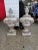 Vintage Concrete Urns With Rams Heads & Garlands For Sale - Image 13 of 13