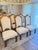 Late 20th Century Set of 6 European Barley Twist Carved Upholstered Dining Chairs, Late 20th Century For Sale - Image 5 of 12