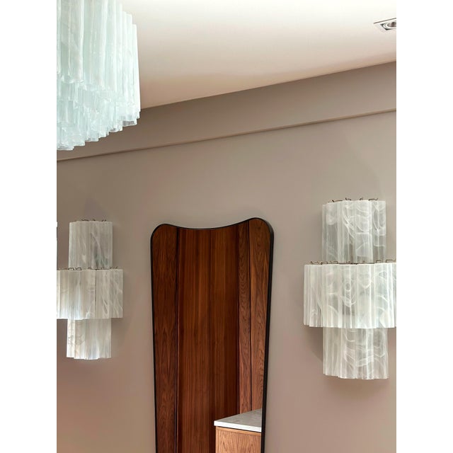Glass Large Murano Glass Wall Lamps, Set of 2 For Sale - Image 7 of 10