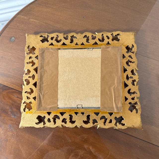 Vintage Italian Still Life Oil Painting Gold Ornate Frame Signed Original For Sale - Image 10 of 10