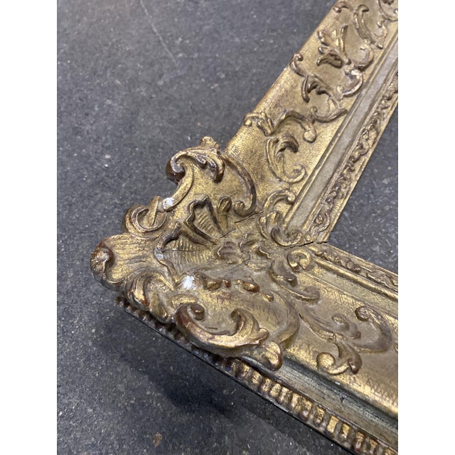 Large Impressionist Wooden Frame, France, 1880s For Sale - Image 10 of 18