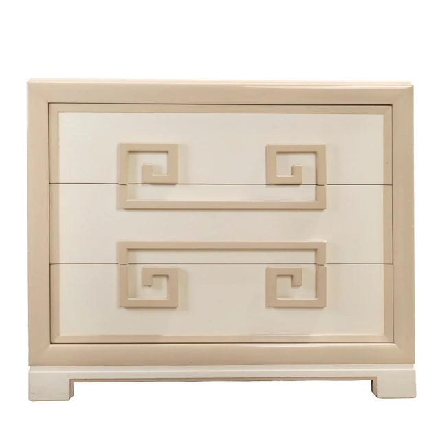 Mid-Century Modern Vintage Kittinger Greek Key Mandarin Chests, C1940's, Pair Of For Sale - Image 3 of 8