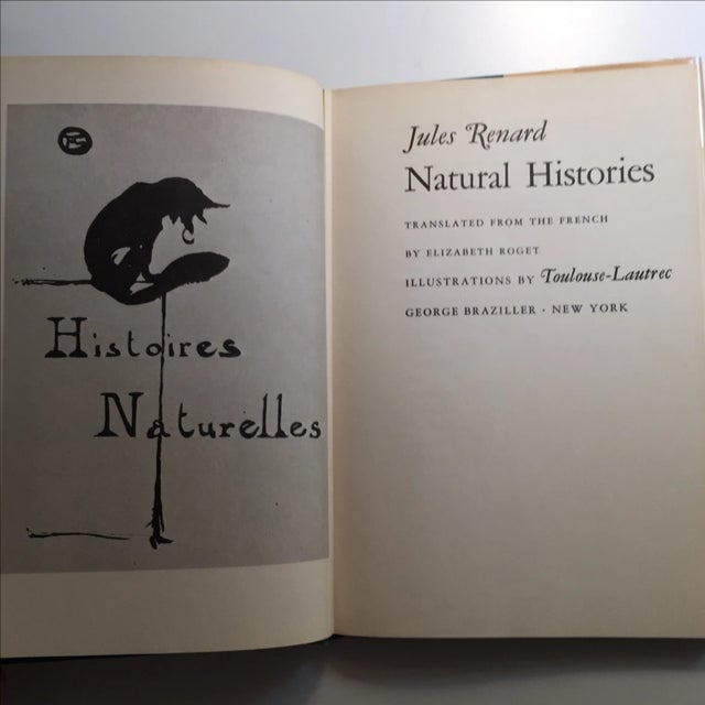Natural Histories A Bestiary Jules Renard 1966 For Sale - Image 4 of 11