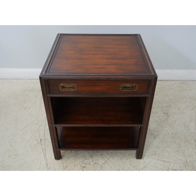 Age: Approx: 20 Years Old Details: Dovetailed Drawer Construction Quality Construction Recessed Brass Hardware Brass Trim...