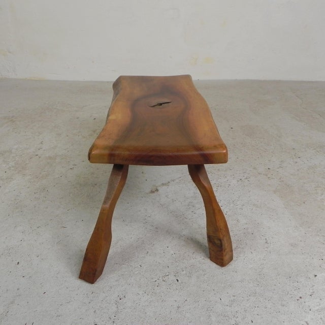 Wood Vintage Wooden Side Table, 1960s For Sale - Image 7 of 14
