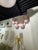 Modern Pair of Murano Pink Cloud Sconces For Sale - Image 3 of 6