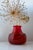 Red Glass Vase by Erik Höglund for Bodafors, 1960s For Sale - Image 6 of 12