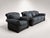 LOOM Shadow Heritage Black Leather Sofa Set A refined black leather seating set featuring a three-seat sofa and matching...