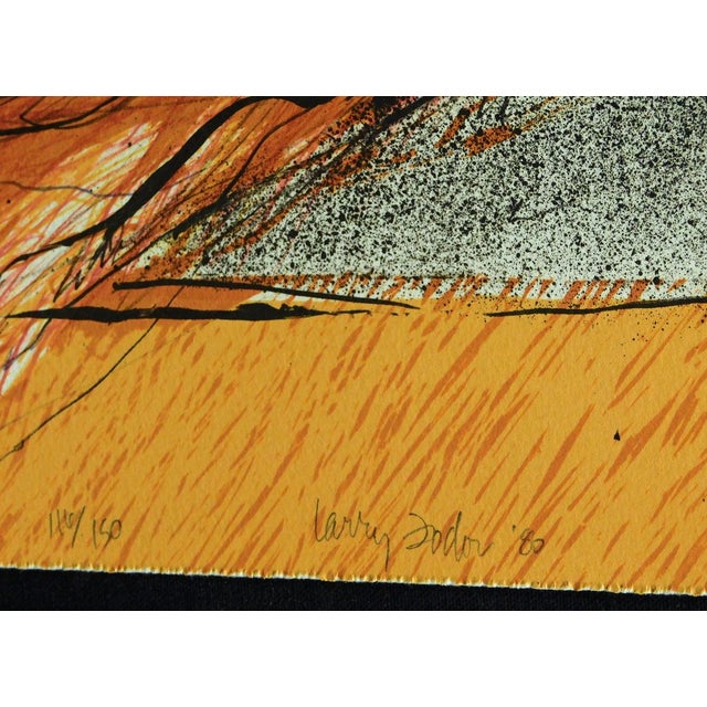 Larry Fodor "Bear Medicine" Hand Signed & Numbered Limited Edition Lithograph For Sale - Image 4 of 4