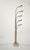1960s Mid-Century Modern Brass, Acrylic Glass, and Travertine Floor Lamp from Goffredo Reggiani, Italy, 1970s For Sale - Image 5 of 17
