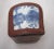 Ceramic 19th Century Porcelain Shard Red Lacquer Box For Sale - Image 7 of 7