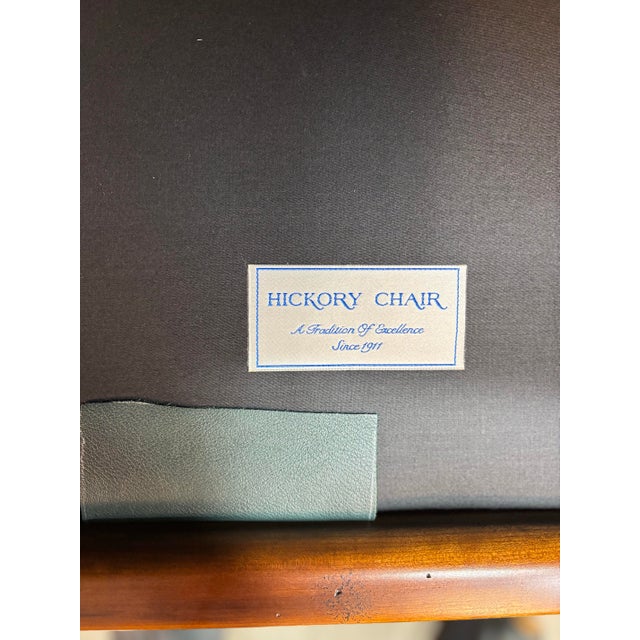 Hickory Chair Furniture Company Hickory Chair “Texas Series” Leather Sofa & Lounge Chair – Pr London Leather, Spring-Down, Feather & Down, 2017 For Sale - Image 4 of 12