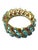 Early 21st Century Bochic "Capri" Natural Ruby & Blue Topaz Bangle Set In 18K Gold & Silver For Sale - Image 5 of 18