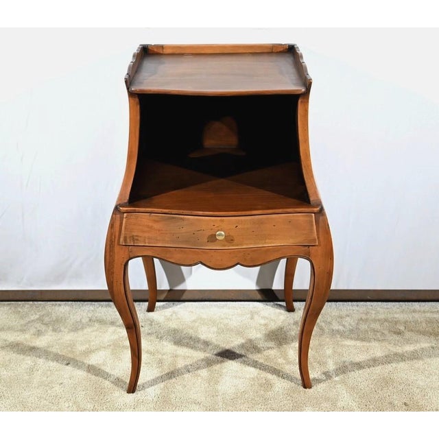 Louis XV Red Cherry Table, 1920s For Sale - Image 3 of 18