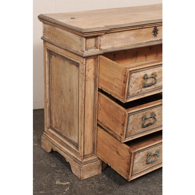 Italian 18th C. Chest W/ Lift Top Storage For Sale - Image 4 of 13
